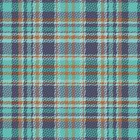 Tartan plaid pattern with texture. vector