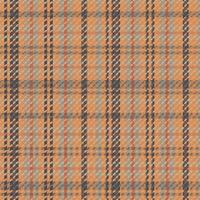 Tartan plaid pattern with texture and warm color. vector