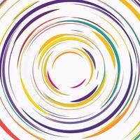 Geometric circle background. vector