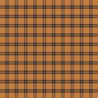 Tartan plaid pattern with texture and warm color. vector