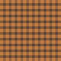 Tartan plaid pattern with texture and warm color. vector