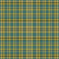 Tartan plaid pattern with texture and warm color. vector