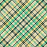 Tartan plaid pattern with texture and warm color. vector