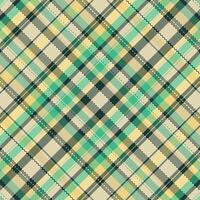 Tartan plaid pattern with texture and warm color. vector