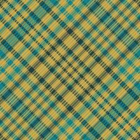 Tartan plaid pattern with texture and warm color. vector