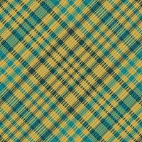 Tartan plaid pattern with texture and warm color. vector