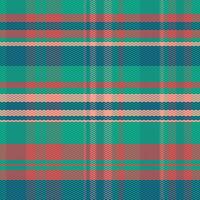 Tartan plaid pattern with texture and warm color. vector