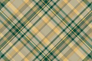 Tartan plaid pattern with texture and warm color. vector