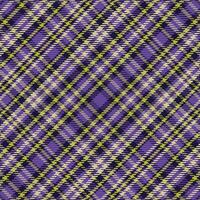 Tartan plaid pattern with texture and warm color. vector