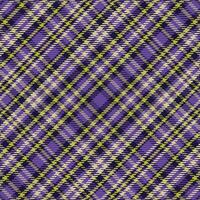 Tartan plaid pattern with texture and warm color. vector