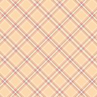 Tartan plaid pattern with texture and warm color. vector
