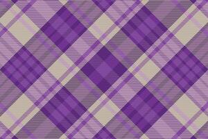 Tartan plaid pattern with texture and warm color. vector