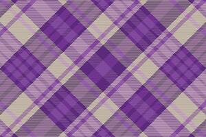 Tartan plaid pattern with texture and warm color. vector