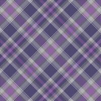 Tartan plaid pattern with texture and warm color. vector