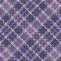 Tartan plaid pattern with texture and warm color. vector