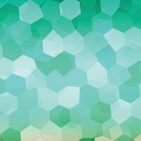 Vector abstract hexagon pattern.