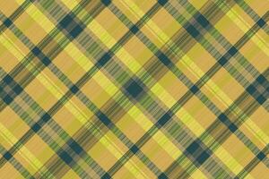 Tartan plaid pattern with texture and warm color. vector