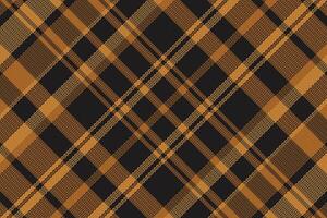 Tartan plaid pattern with texture and warm color. vector