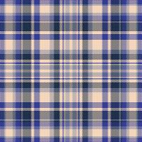 Tartan plaid pattern with texture and warm color. vector