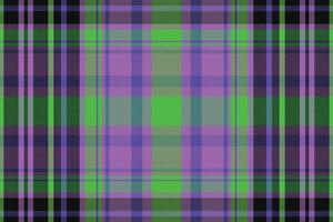 Tartan plaid pattern with texture and warm color. vector