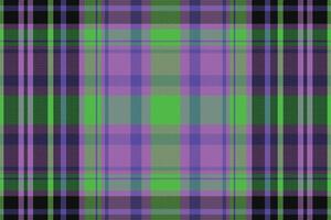 Tartan plaid pattern with texture and warm color. vector