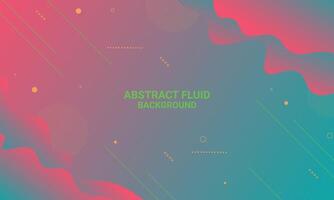 Abstract gradient fluid liquid background. vector