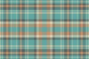 Tartan plaid pattern with texture and warm color. vector