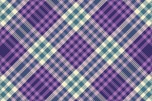 Tartan plaid pattern with texture and warm color. vector