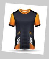 camiseta deporte diseño plantilla, fútbol jersey Bosquejo para fútbol americano club. uniforme frente y espalda vista, vector prima ciclismo jersey diseño