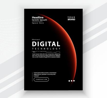 Digital Cover Page Vector Art, Icons, and Graphics for Free Download