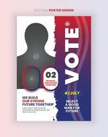 Political Flyer Templates Political Design vector