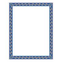 abstract vector frame with classic floral ornament and calm colors