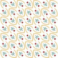 abstract vector background with classic floral ornament and calm colors