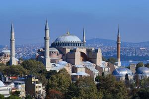 hagia Sofía mezquita, Estanbul, Turquía foto