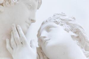 Venus and Adonis, work by Antonio Canova, 1794 - Venere e Adone photo