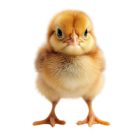 AI generated Cute little chicken isolated on transparent background png