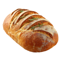 AI generated Fresh baked bread isolated on transparent background png