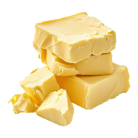 ai generiert Butter isoliert auf transparent Hintergrund png