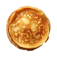 AI generated Pancake isolated on transparent background png