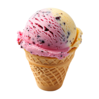 AI generated Ice cream isolated on transparent background png