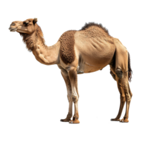 AI generated camel isolated on transparent background png