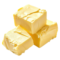 AI generated Butter isolated on transparent background png