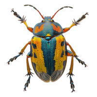 AI generated Bug isolated on transparent background png