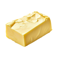 ai generiert Butter isoliert auf transparent Hintergrund png