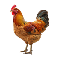 ai généré poulet isolé sur transparent Contexte png