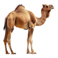 AI generated camel isolated on transparent background png