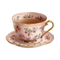 AI generated Tea cup isolated on transparent background png