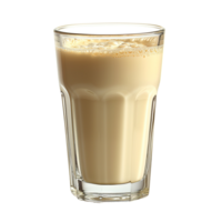 AI generated A glass of milk isolated on transparent background png