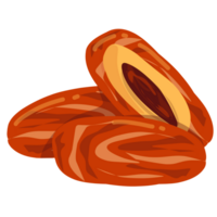 date frutta illustrazione png