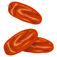 date frutta illustrazione png